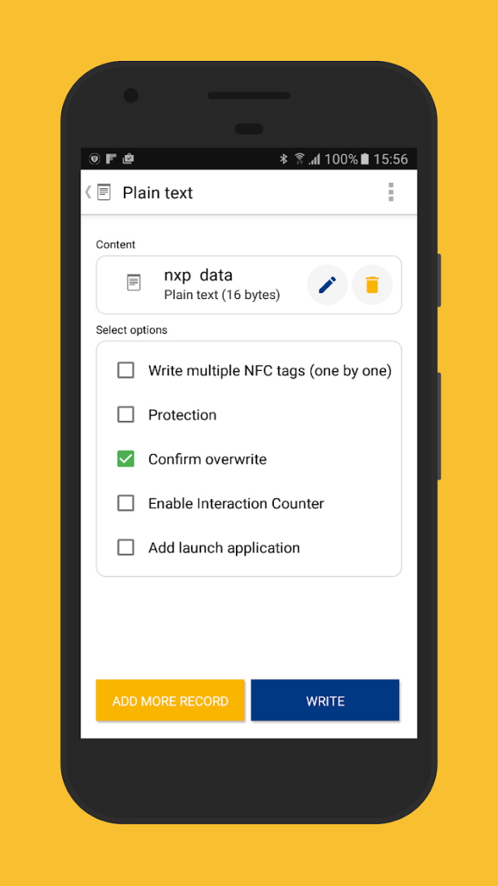 NFC TagWriter by NXP׿v4.8.9°ͼ1