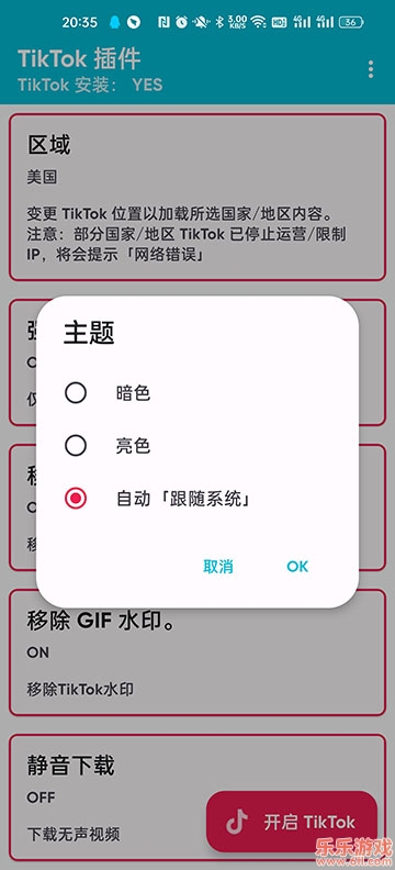 tiktok plugin插件(换区插件)app中文版