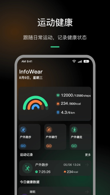 InfoWear˶ֻٷv6.3.0Ѱͼ1