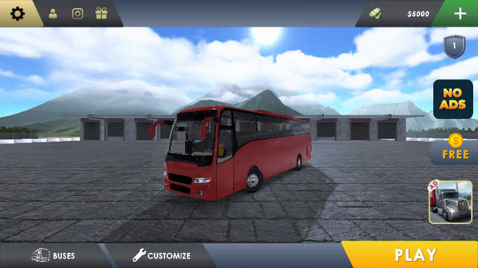 ʿģ޵·(Bus Simulator Extreme Roads)v1.0׿ͼ0