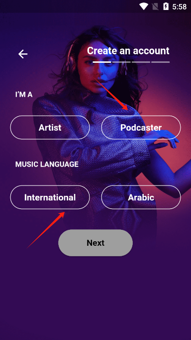 Anghami for Artists°