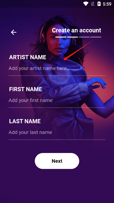 Anghami for Artists°