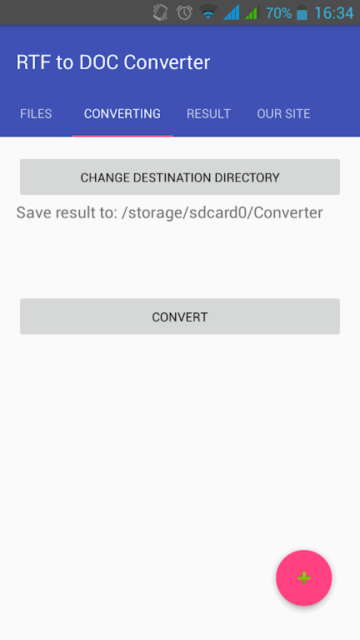 RTF to DOC ConverterѰv1.10׿ͼ1