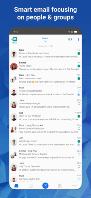 Email Blue Mail(ɫʼ)ٷv2.1.62׿ͼ3