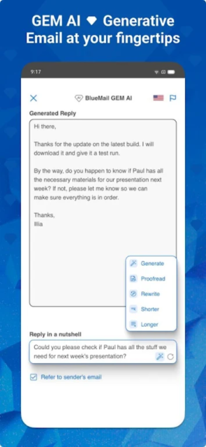 Email Blue Mail(ɫʼ)ٷv2.1.62׿ͼ1