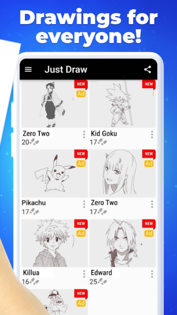 λƶɫ(Anime How to Draw)׿v2.1.40°ͼ2