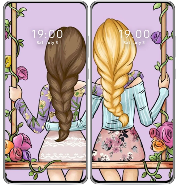 õѱֽ(BFF Best Friend Wallpaper)׿v1.6.2°ͼ2