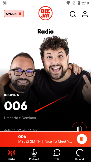 radio deejay2025°