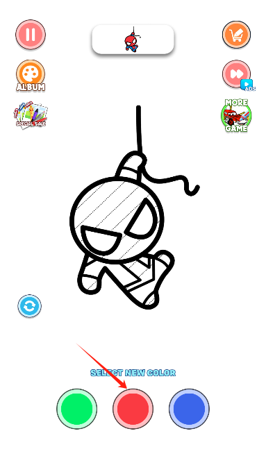 superhero coloringӢɫ׿