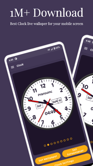 Clock Live Wallpaper׿v1.76ֻͼ4