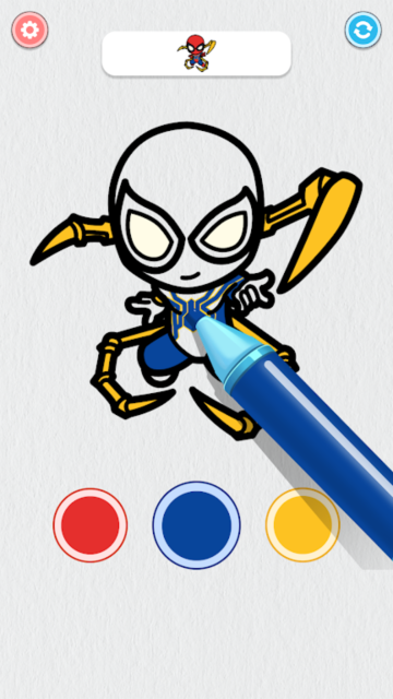 superhero coloringӢɫ׿v1.7.7Ѱͼ2