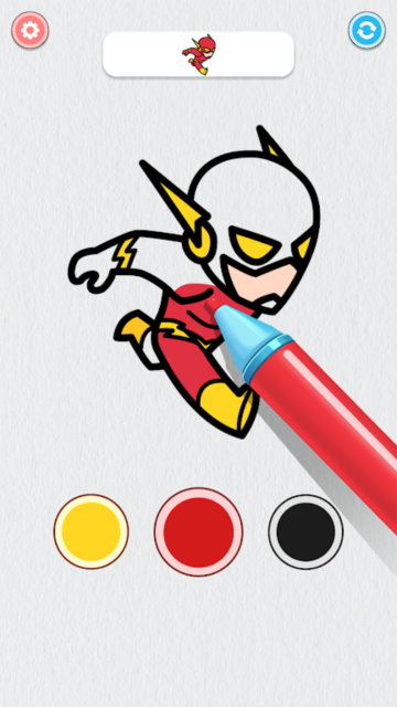 superhero coloringӢɫ׿v1.7.7Ѱͼ3