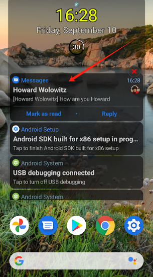 Notification Widget׿