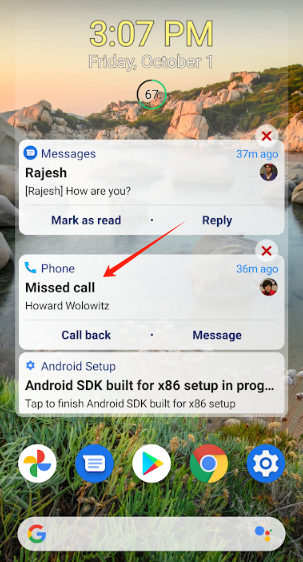 Notification Widget׿