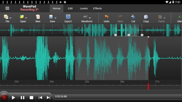 WavePad Audio Editorٷv19.40׿ͼ0