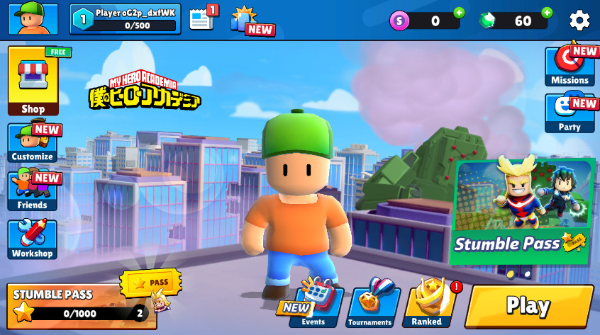 Զ˴ɱϷ(Stumble Guys)v0.91.8 ׿