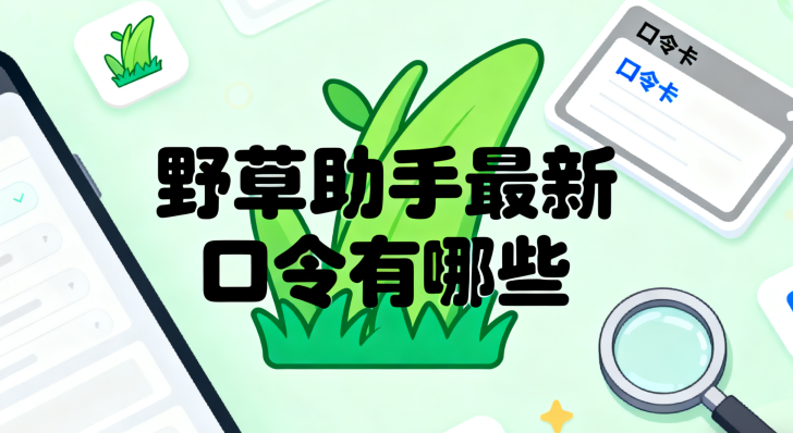 野草助手最新口令有哪些 野草助手怎么安装到电视上 野草助手最新口令有哪些 野草助手怎么安装到电视上