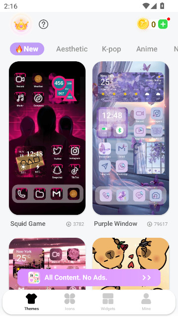 themepack app icons widgets°ذװͼ