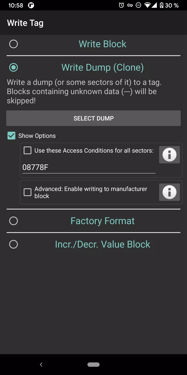 mct软件官方版下载(MIFARE Classic Tool)截图