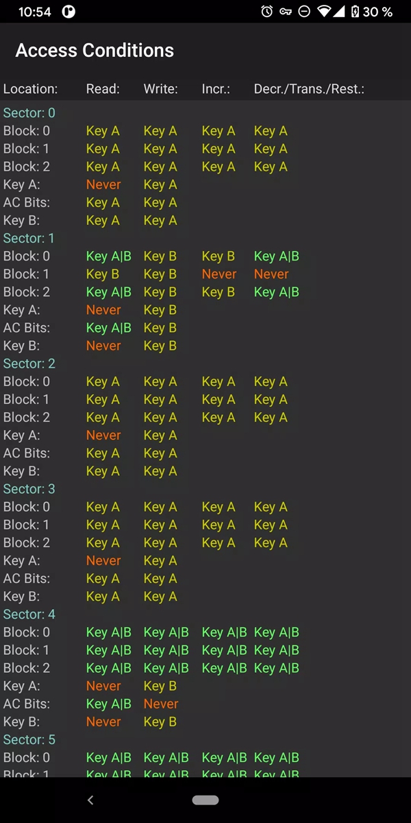 mct软件官方版下载(MIFARE Classic Tool)截图