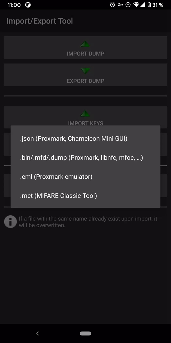 mct软件官方版下载(MIFARE Classic Tool)截图