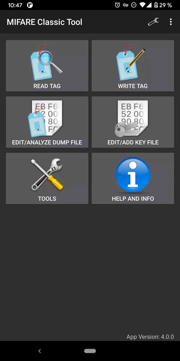 mct软件官方版下载(MIFARE Classic Tool)截图