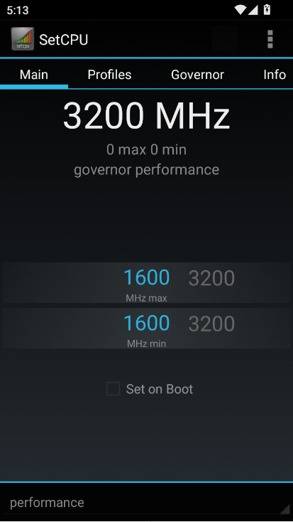 setcpu免root版安卓cpu超频工具下载截图