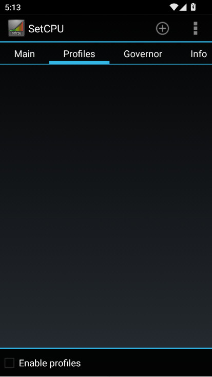 setcpu免root版安卓cpu超频工具下载截图