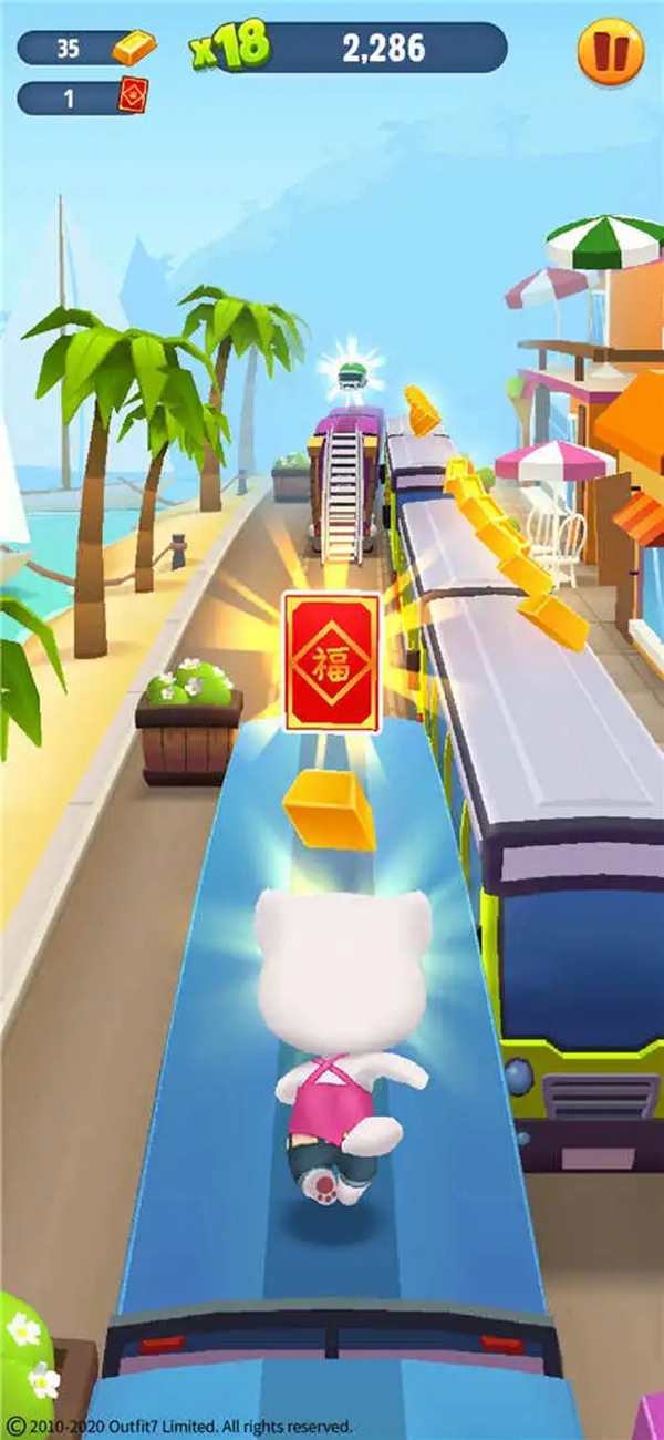 汤姆猫跑酷官方正版下载截图