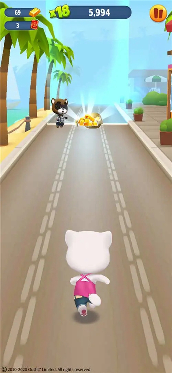 汤姆猫跑酷官方正版下载截图