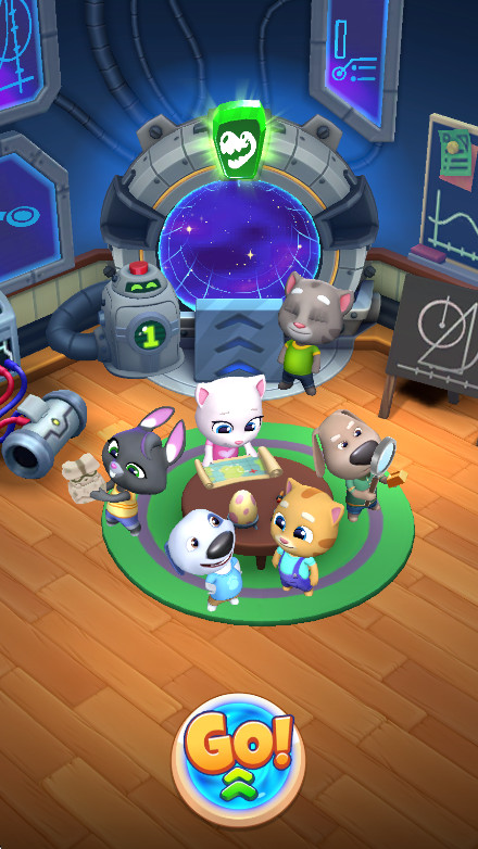 ķèʱιٷ(Talking Tom Time Rush)v1.4.0.18368 °