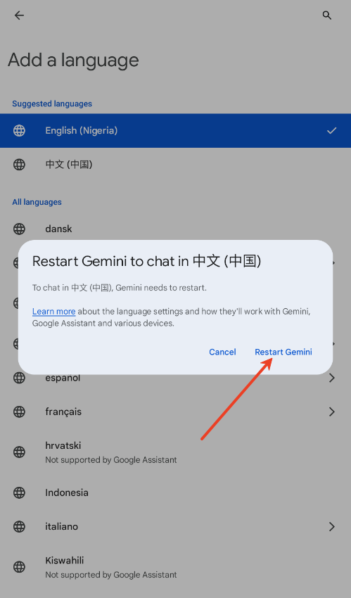 Google Geminiٷ