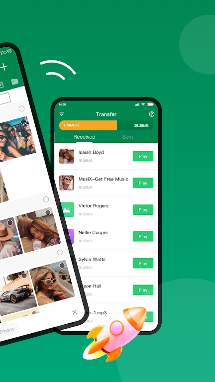 Xender���İ�������ؽ�ͼ