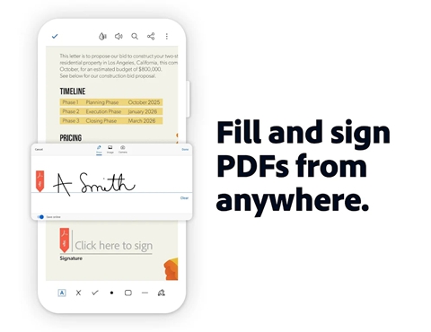 Adobe Reader PDF�Ķ�����׿�����°�����(Adobe Acrobat)��ͼ