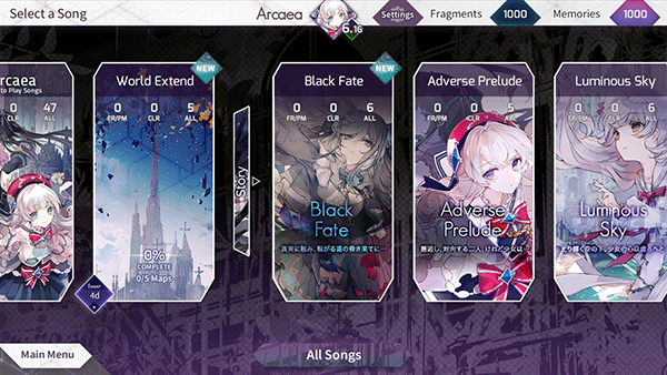 ����Դ��ٷ�����(Arcaea)v6.11.5 ��׿��