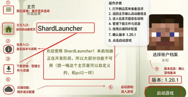 ShardLauncher�������ٷ���������