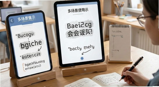 超会记单词多场景使用展示图