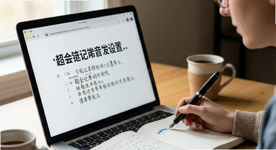 超会记单词发音设置方法