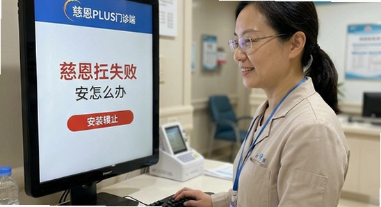 慈恩PLUS门诊端安装失败怎么办