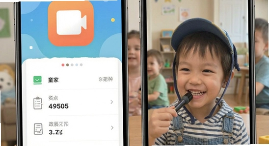 童信app主界面功能展示图