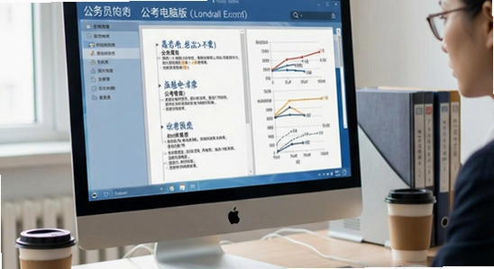 公务员公考真题电脑版怎么用
