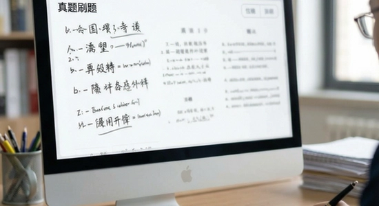 公务员公考真题刷题界面展示