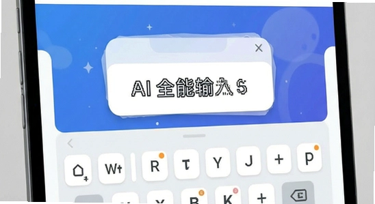 AI全能输入法主界面展示图