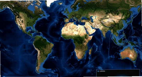 卫星高清地图多场景应用示意图