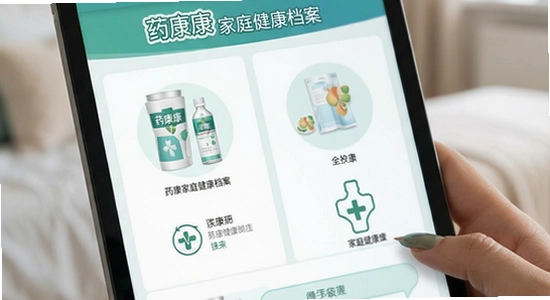 药康康家庭健康档案界面