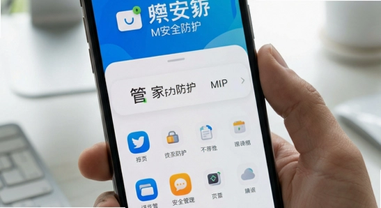 手机管家MP安全防护界面展示