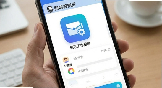 同城附近工作招聘App界面展示图_670x360