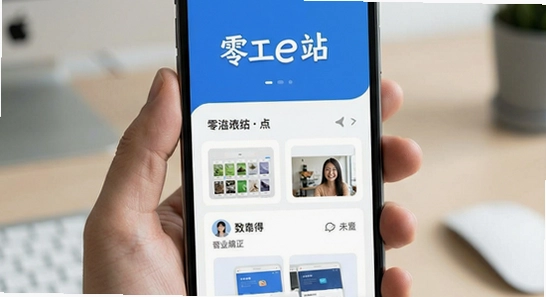 零工e站应用界面展示图