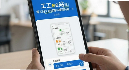 零工e站工资结算与提现问题