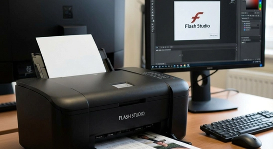 Flash Studio�޷����Ӵ�ӡ����ô��